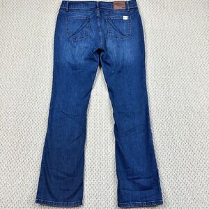 Barbell Apparel Jeans Mens 31 Blue Wash Denim Stretch Slight Boot Athletic Fit